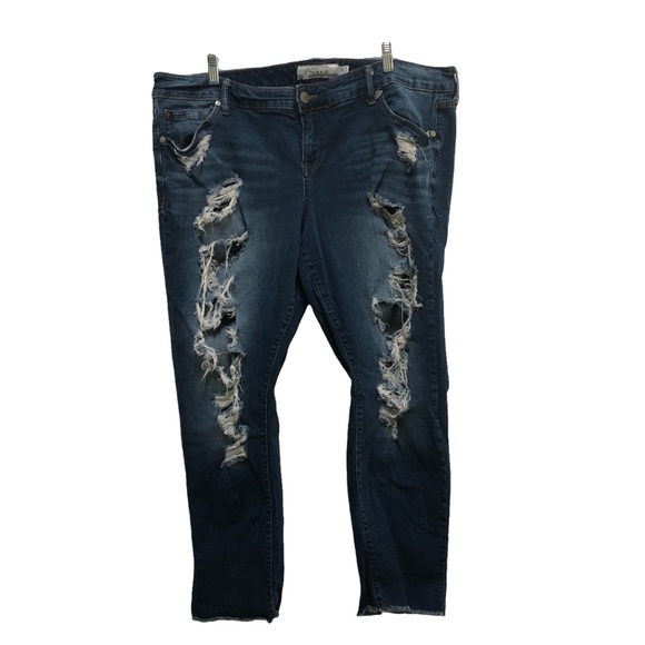 torrid Denim - Torrid Ankle Distressed jeans, 18